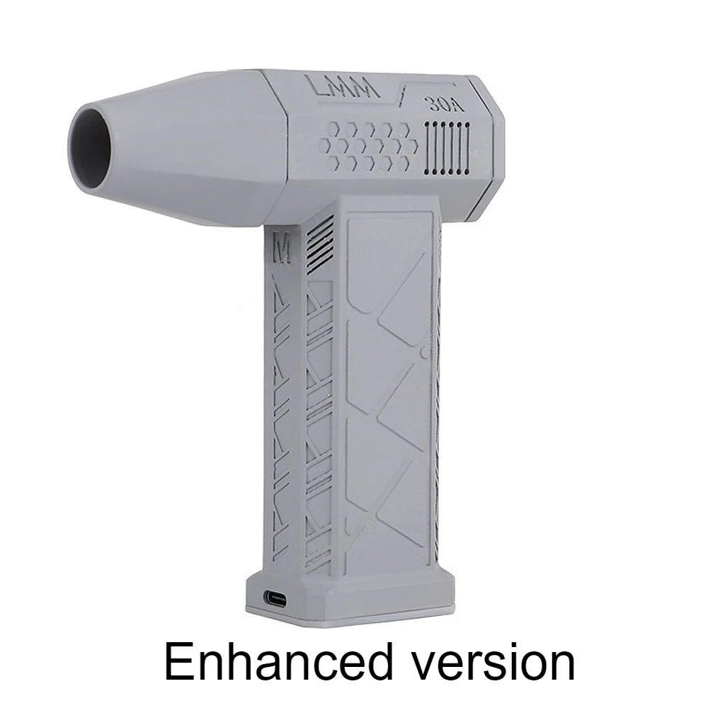 Mini Handheld High-volume Fan Multi-function High-speed Turbine Charging Suitable for Dust Removal/Snow Blowing/Pet Hair Dryer